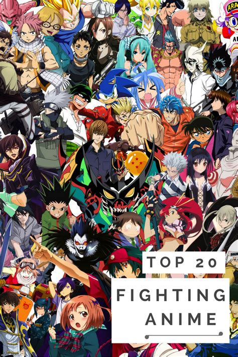 popular fighting anime|top 20 fighting anime.